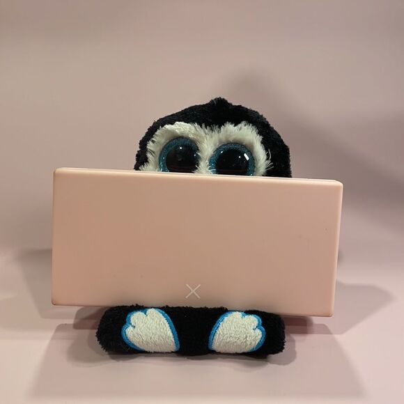 Ty Peek-A-Boo Penni Penguin 2015 Beanbag Plush Phone Holder Great Condition 4.5” - Picture 6 of 10
